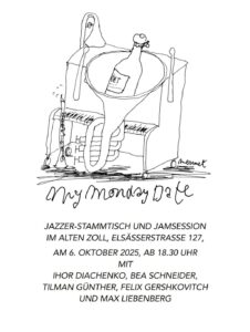 Veranstaltungsflyer My Monday Date